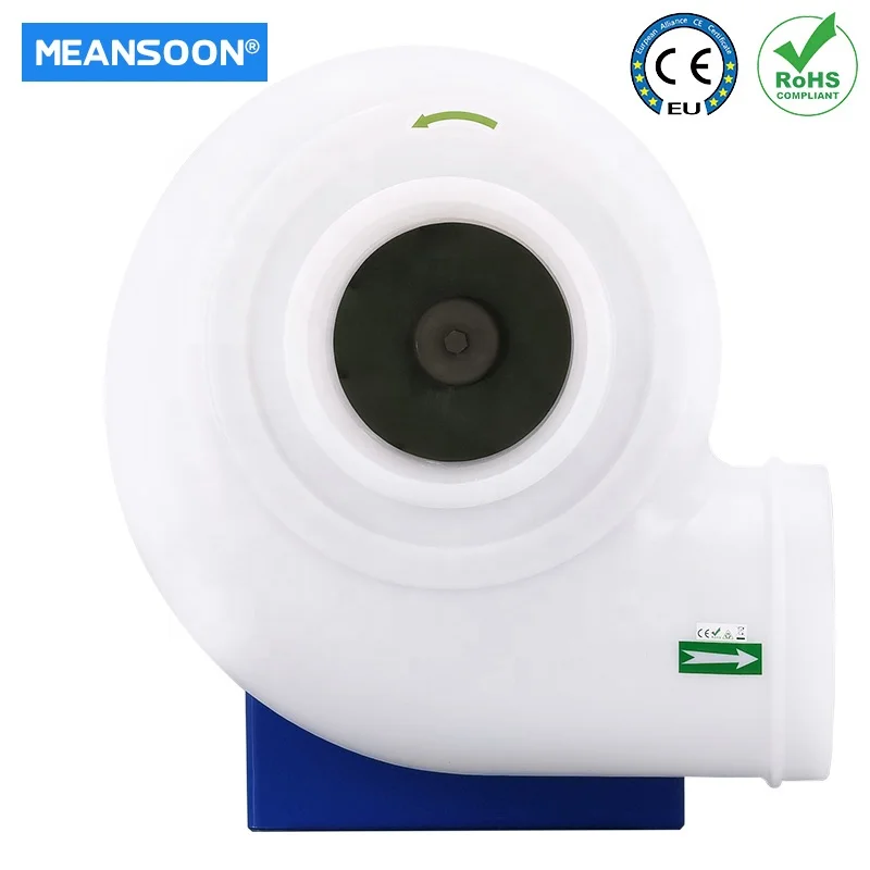 MPCF-200-B4T Anti-acid plastic chemical laboratory fume hood exhaust blower