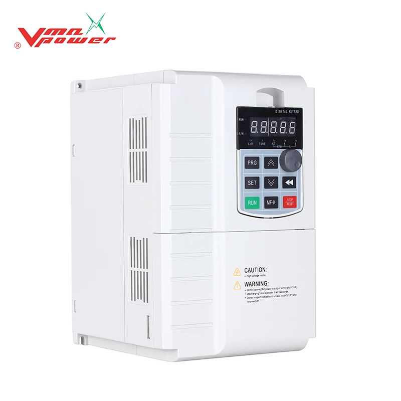 Vmaxpower 5.5kw 3 phase inverter water pumping 1.5KW 2.2KW 4KW hybrid solar pump inverter