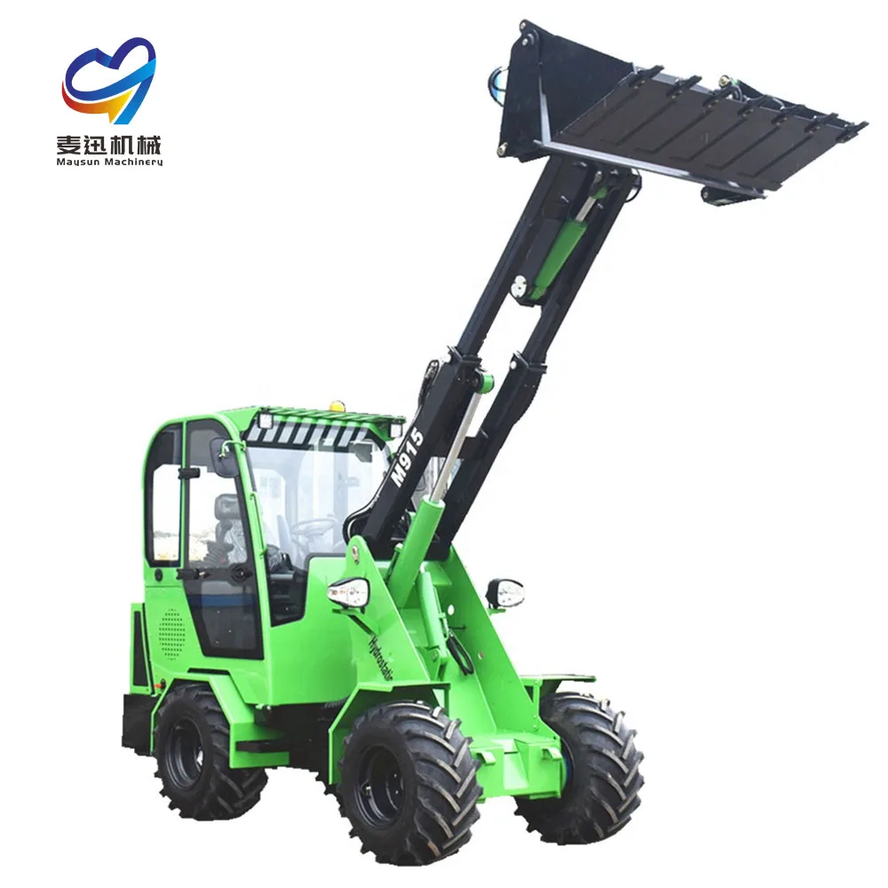JK10 20 Hot Sale Mini Small Tractor with Front End Loader and Backhoe Max UNIQUE Diesel Travel