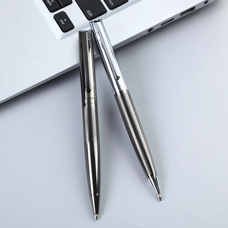 2024 Luxury Business Hotel VIP Gift Stainless Steel Metal Signature Parker Ink Premium Ballpoint Rollerball Pen With Custom Logo