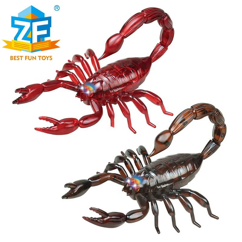 Drop Shipping JiaHuiFeng Rc Scorpion Realistic Simulation Plastic Animal Toy Summer Game
