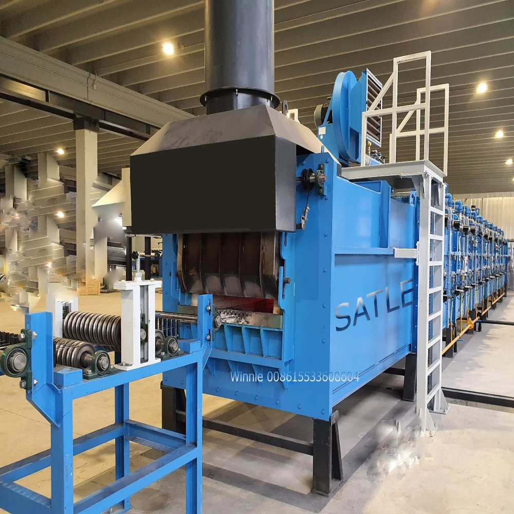 High quality galvanizing machine hot dip zinc plating plant
