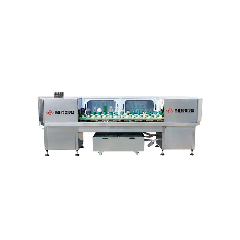 Высококачественная стиральная машина для стеклянных бутылок полуавтоматическая машина для очистки пластиковых стеклянных бутылок