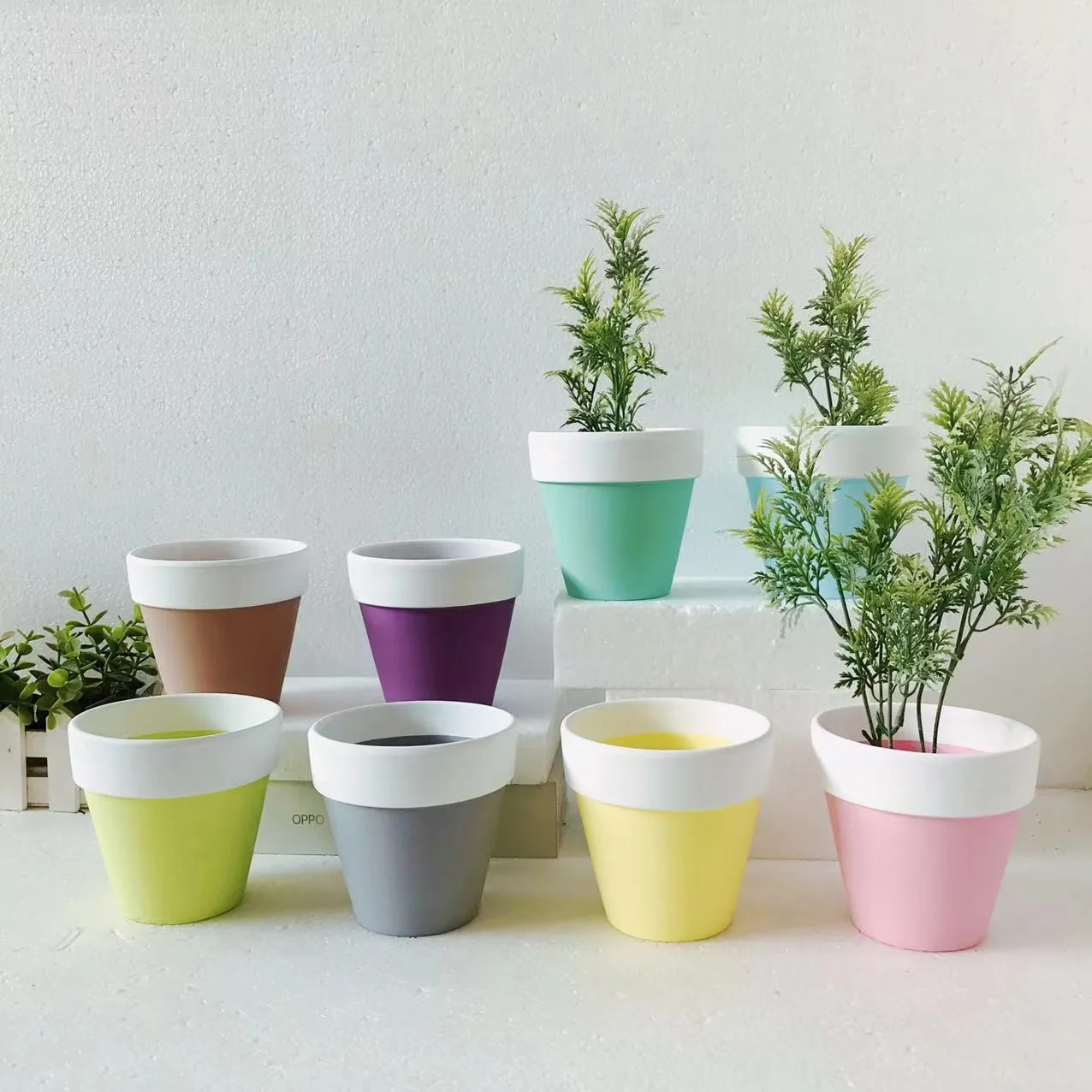 Naturix Succulent Customized Decorative Flower Plant  Low MOQ 1 2 3 4 5 6 7 inch Indoor Outdoor Mini Clay Terracotta Pot