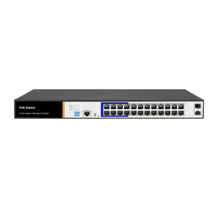 cloud 24 ports- l2 network switch manage with poe out 27 Port POE Switch 24+1+2