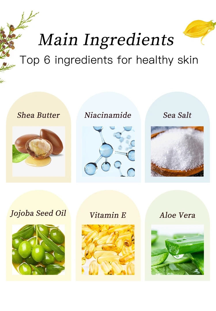 OEM Private Label Organic Turmeric Coffee Lemon Peach Body Scrub Natural Sugar Scrub Foaming Salt Exfoliator for Bath Skin Care