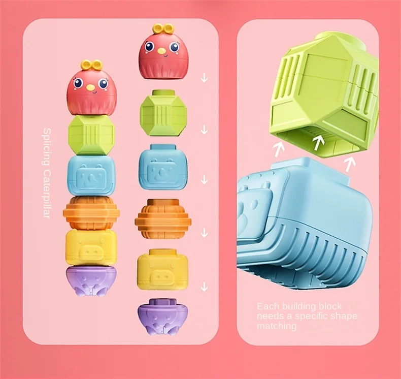 Made In China Clean Stacking Game Wooden Toy Building Block