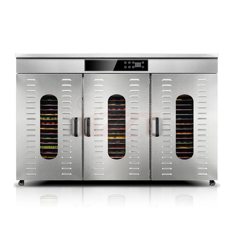 Commercial Food Dehydrator 60 Trays Dryer Industrial Fruit And Vegetable Drying Machine Commerical Mushroom Dehydrator Machine