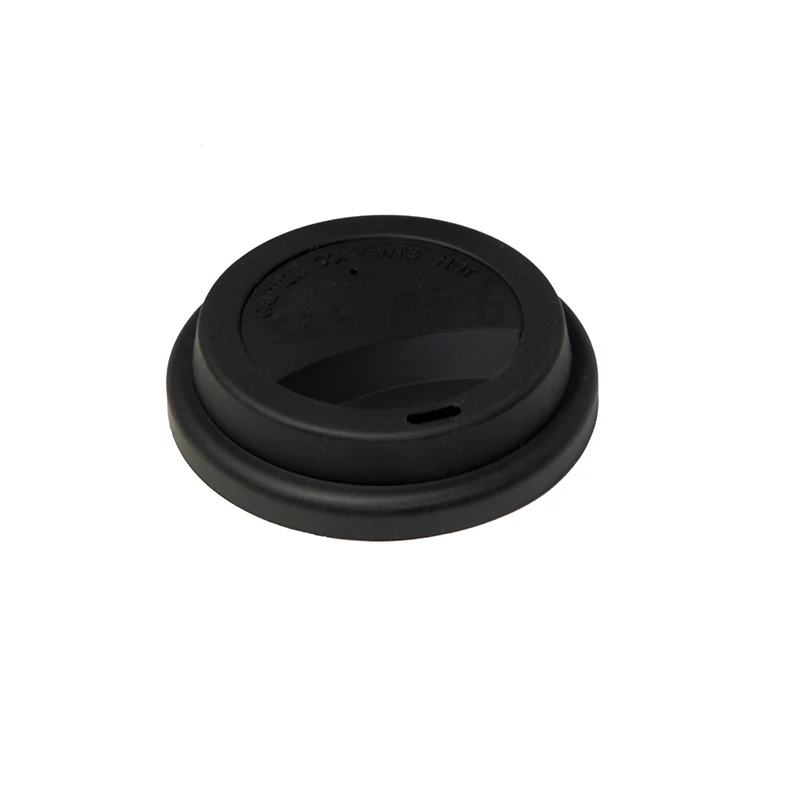 
Classic reusable silicone coffee cup lids, dishwasher, freezer, and microwave safe, 100% food grade silicone rubber 