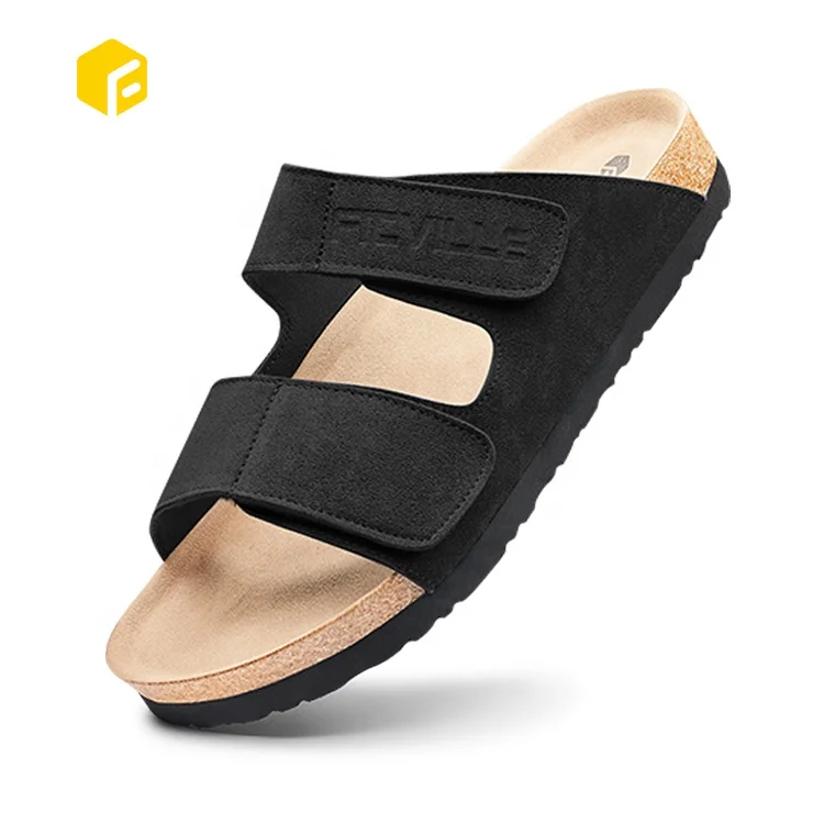 Arch And Heel Support Casual Slippers Men Adjustable Outdoor Slippers For Men