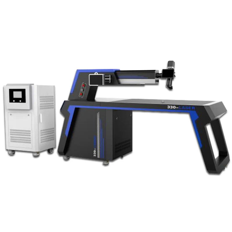 EXLION Automatic optical fiber 300w iron metal words channel letter laser welding machine laser welder for stainless steel