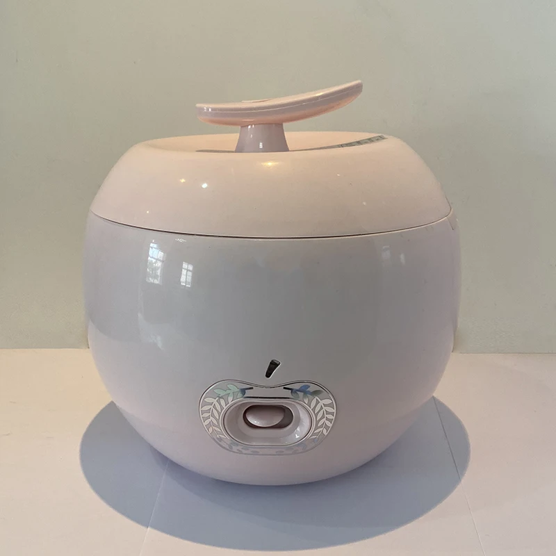 Pink Color Mini Rice Cooker 1.0L Apple Shape Factory olla arrocera