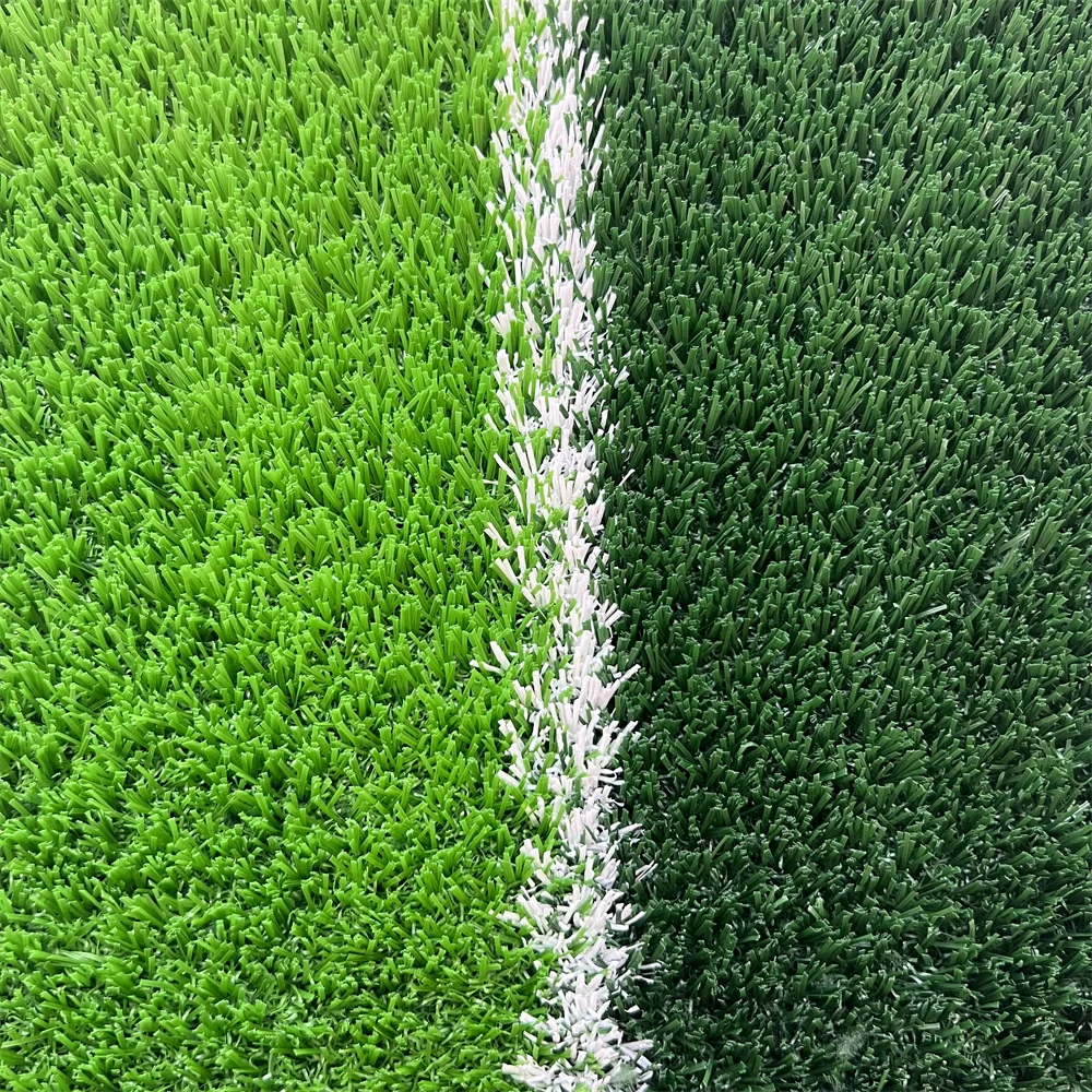 Artificial turf for Soccer Sports Factory Price Roll Football Grass for pitch Field Green + Bright Green Synthetic lawn for gym