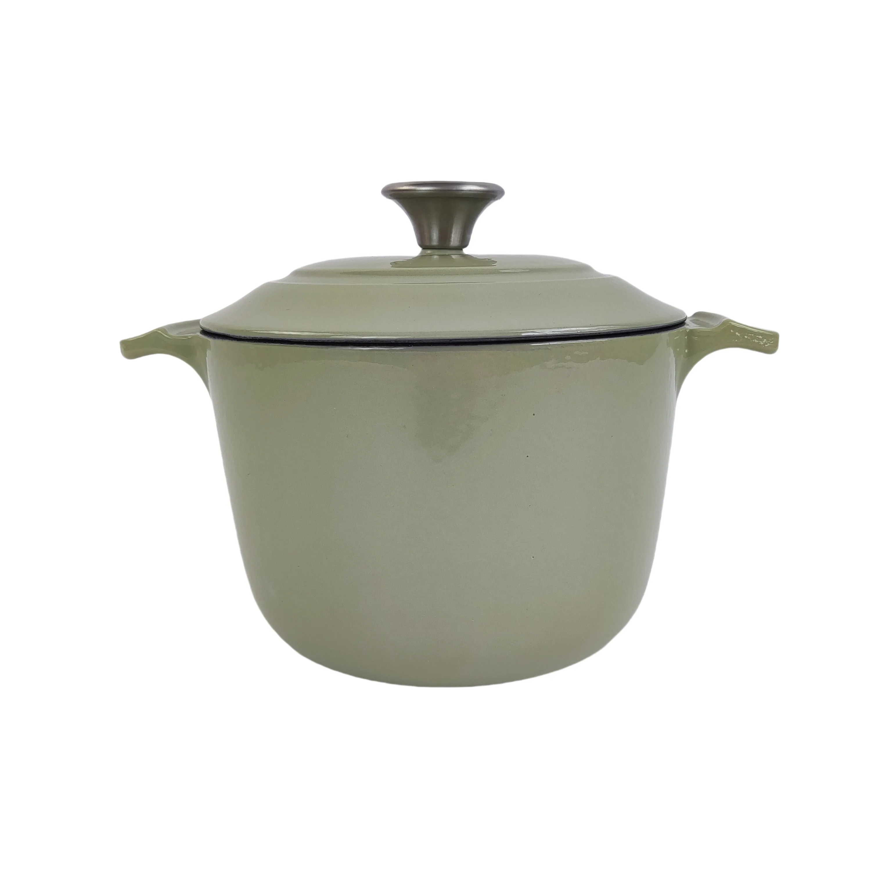 Pre-seasoned Non-stick Kitchenware Cooker Dutch Oven Cocotte Casserole Enamel Cast Iron Stew Pot For Cooking And Braising