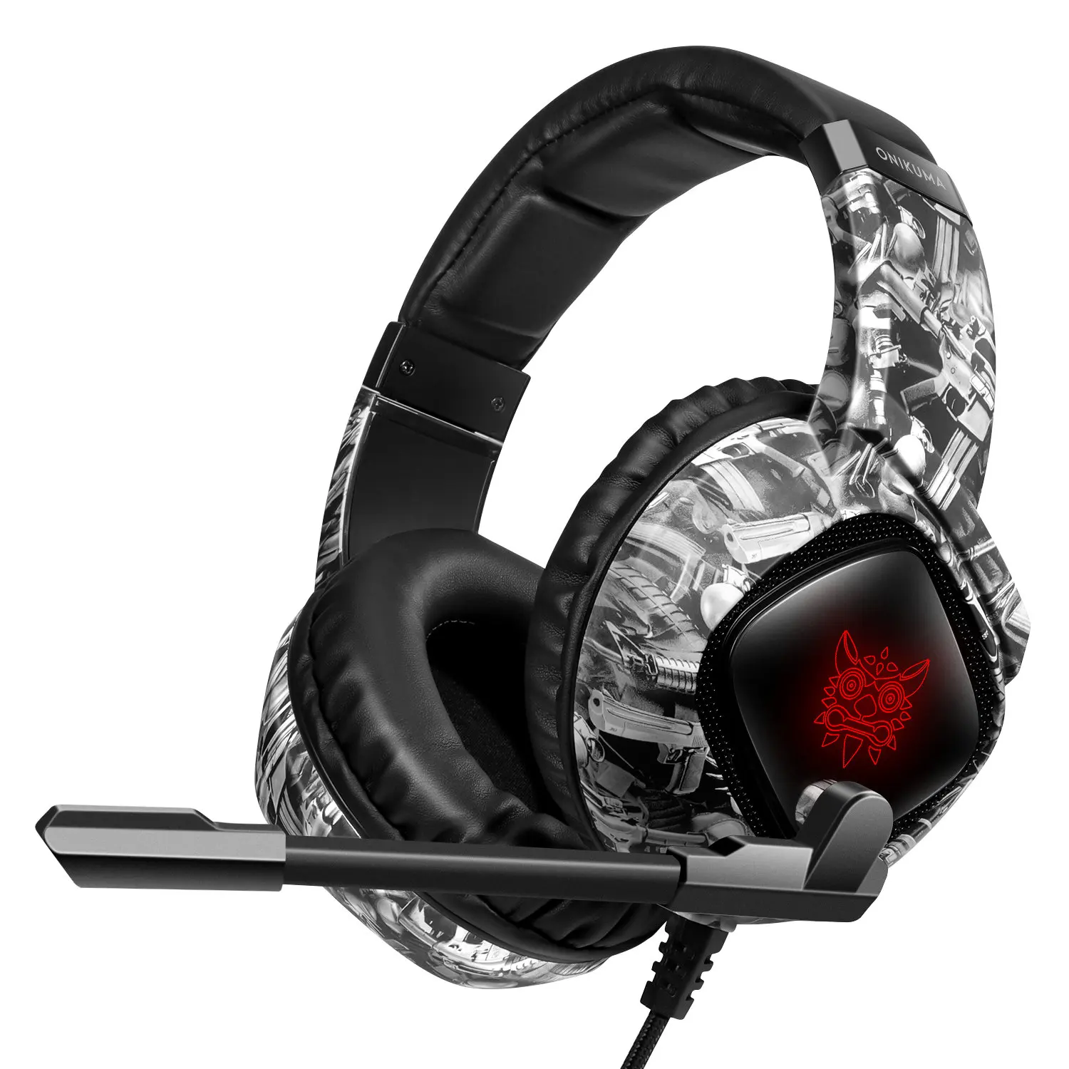 2021 Best Seller Wired Stereo Gaming Headset 3.5mm Noise Cancelling Microphone Gamer Headphone
