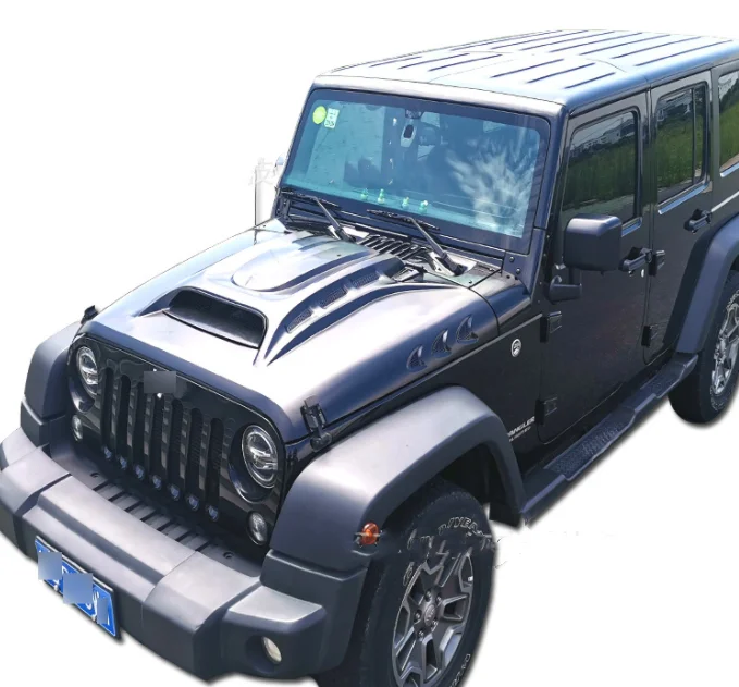 Jeep Wrangler JK Accessories Metal Bonnet For 2007-2017 Jeep Wrangler JK Upgrade Sport Style Jeep Wrangler JK hood