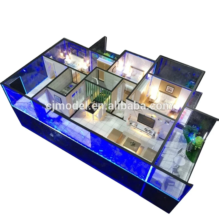 1 to 25 modern interior architecture model design with 3 bedrooms for  bungalow house developer
