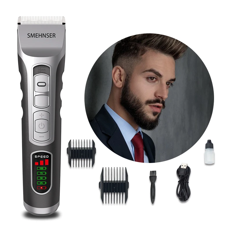 Best Electric Shavers Men Twin Blade Cordless Razor USB Rechargeable Shaving Machine Barber Trimmer
