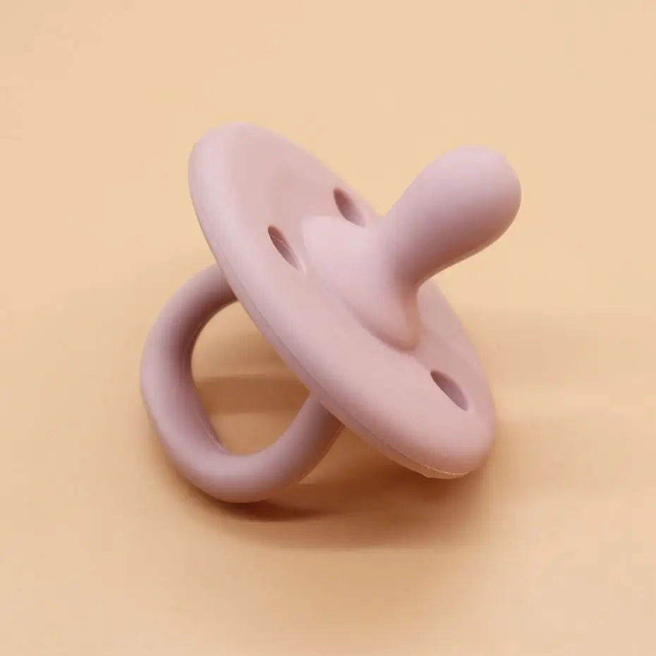 Fancy wholesale promotion custom nursing pacifier Silicone Soother for baby