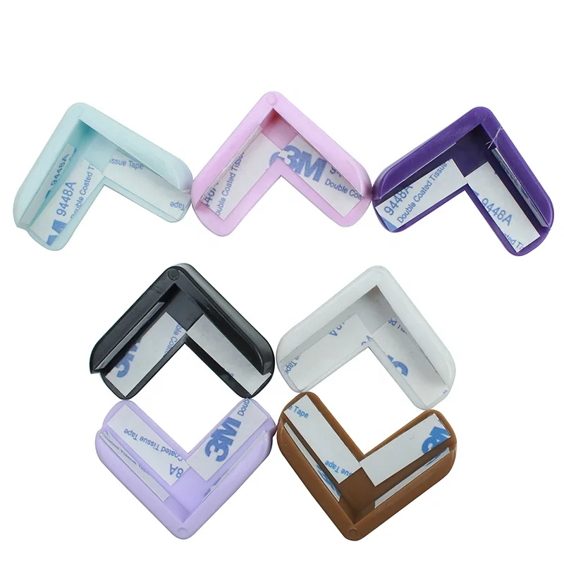 Metal Corner Protectors Plastic Corner Protector Furniture Edge Covers For Kids Child Safety Edge Protectors Home & Office Use