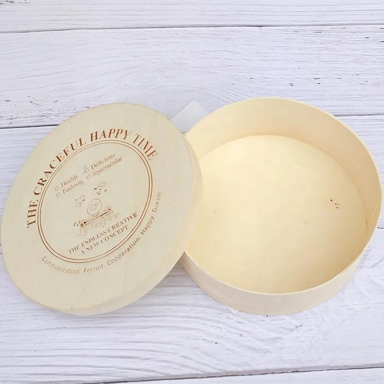 small wood cake boxes in bulk