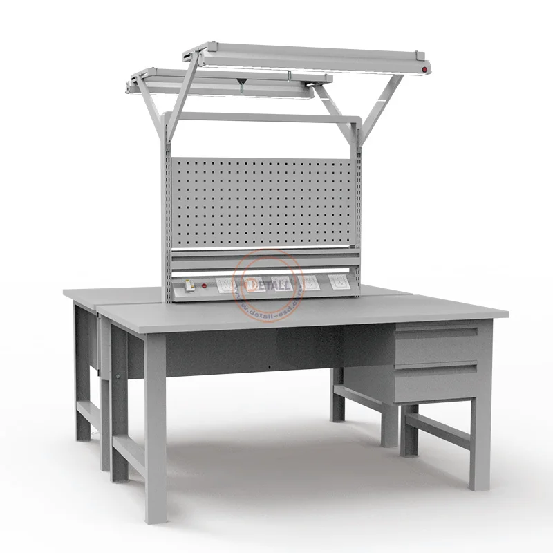 Detall New Designed metal multi-function esd workbench of ODM and OEM