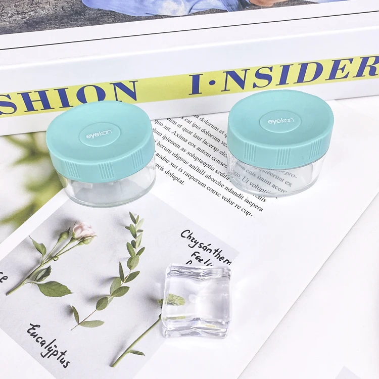 Wholesale RGP contact lens boxes A.B. Solution Case Customize Rigid lenses cleaner case storage boxes