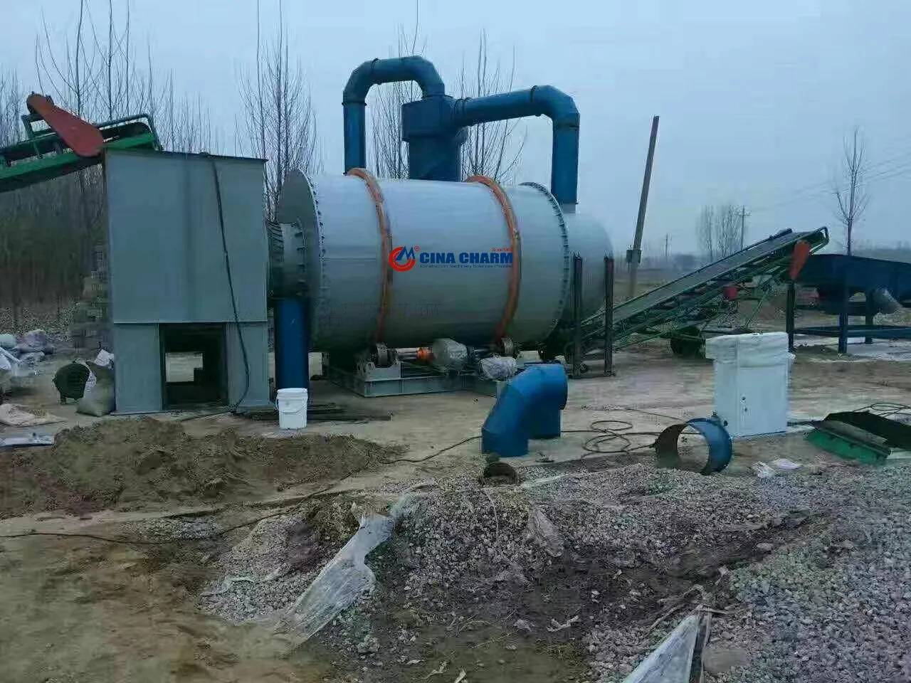 Best-Selling Sand Dryer Machine for Drying the Wet Sand Small sand dryer industrial dryer machine price for sale