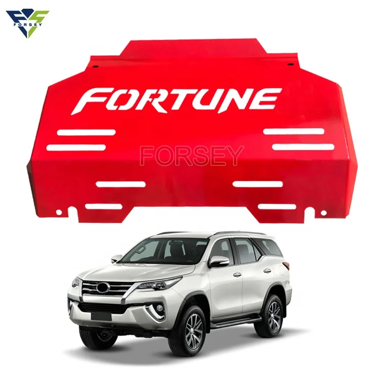 Защитная противоскользящая пластина двигателя для 2015 + hilux revo 2017