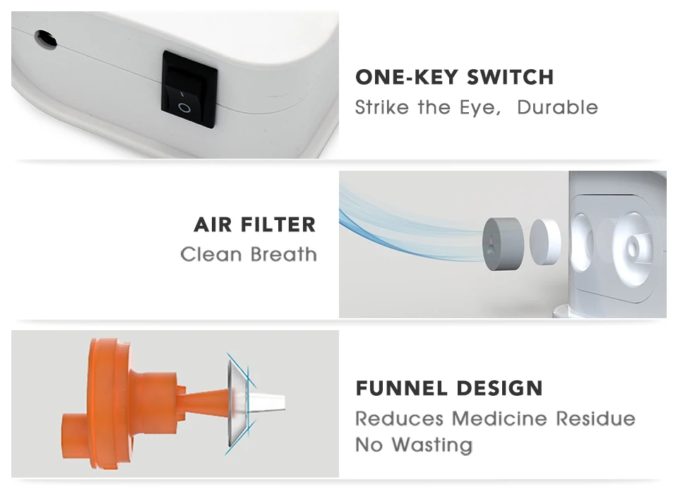 CE ISO approved Manufacturer BC68006 hot Air best quality Compressor nebulizer