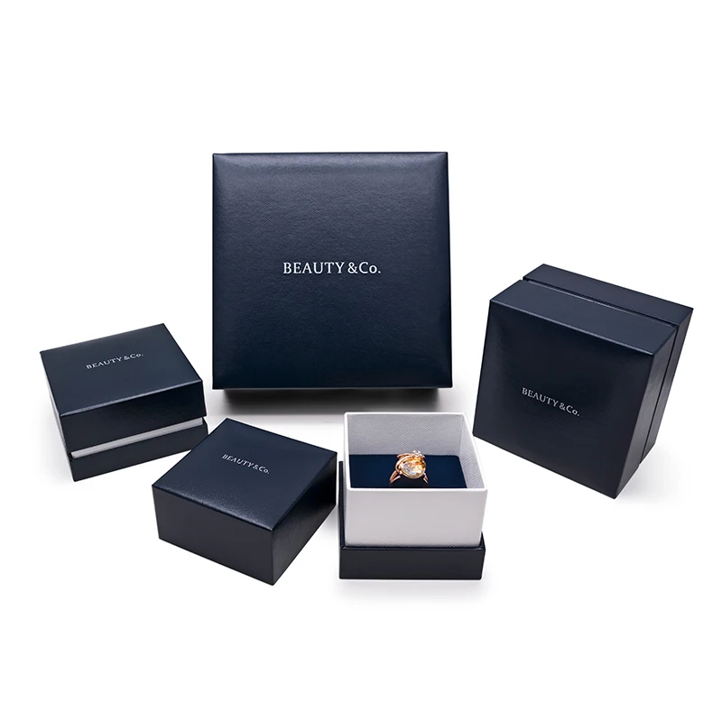 Лидер продаж оптовая продажа изготовленная на заказ Подарочная коробка для ювелирных изделий кольцо кулон ожерелье упаковка небольшие шкатулки