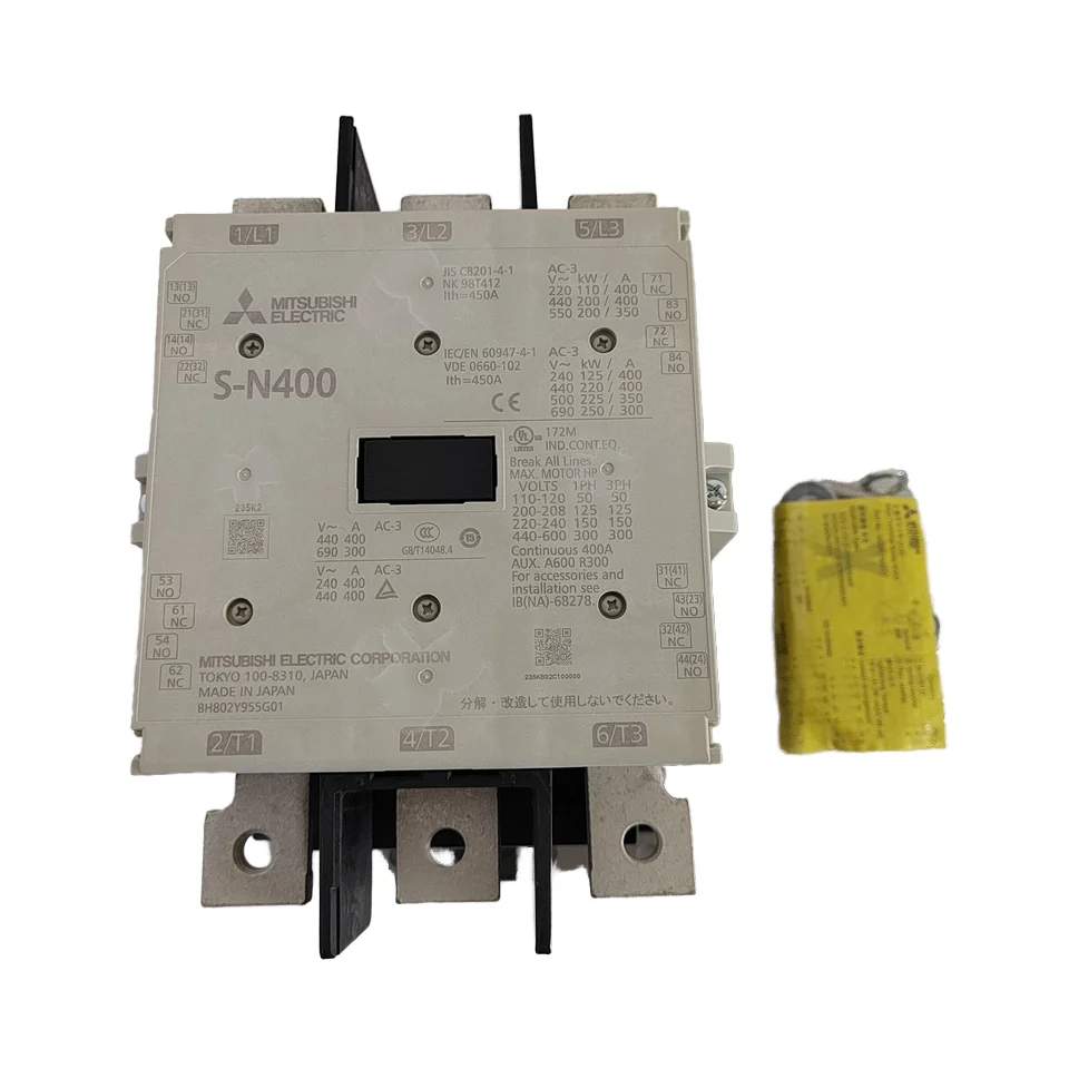 New Original Mitsubishi S-N Series AC Contactor Magnetic Contactor 24V 36V 48V 110V 220V 380V 440V 415V 2A2B Contactors