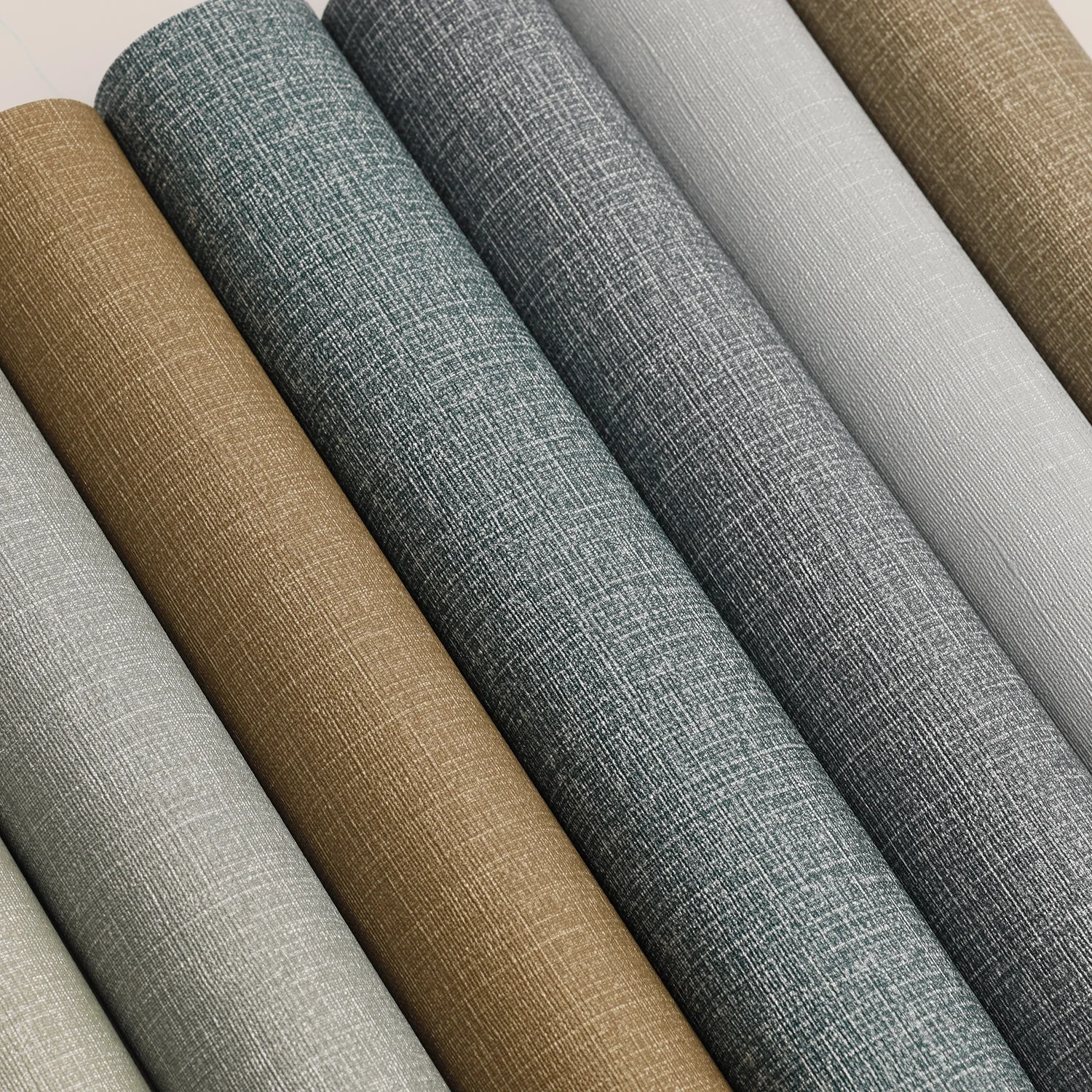 Factory Supply Modern 5 Star Hotel Project  vinyl Fabric Backed wallpaper  wall Covering commercial Wall Cloth home decoration