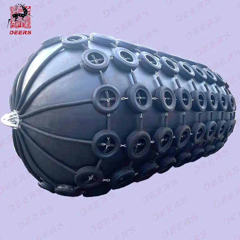 High performance yokohama type 80kpa marine pneumatic rubber fender