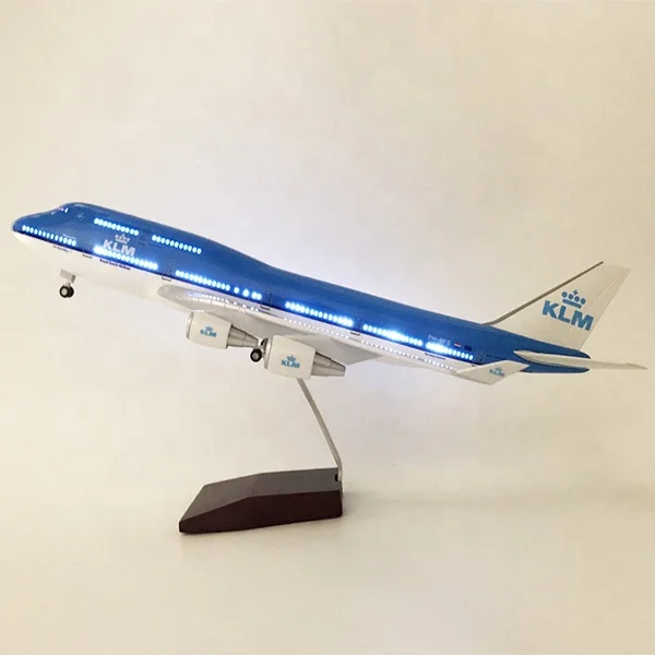 Large Scale Airplane Model Toy A350 Series Airplane for Adults with LED Light Touch or Sound Control