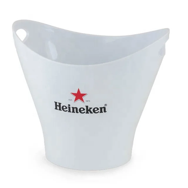 Ice Bucket Plastic Custom Ice Bucket Beer Wine Bucket Food Grade Acrylic Plastic Tub