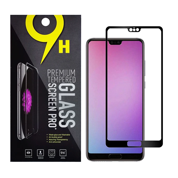 
Прозрачное закаленное стекло HD с защитой от отпечатков пальцев huawei p20 lite, простое в установке Защитное стекло для экрана huawei P20 pro 
