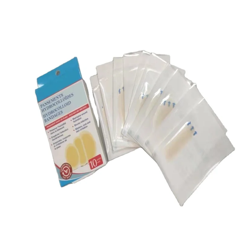 YD430-3 2021 New Product Medical Aseptic Packaging Hydration Water-soluble Polymer Wound Dressing Customized Logo Band-aid ISO
