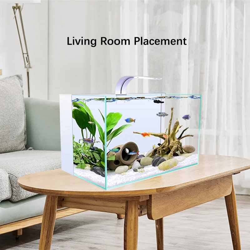 Glass HD fish tank 5in1 Glass fish tank Foshan factory small aquarium