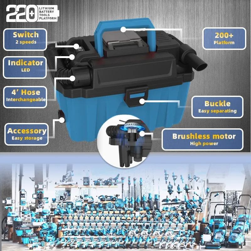 18V/20V Li-ion Battery Cordless stapler /Wet &Dry Vacuum Cleaner VA-B0318-A/Electrical Cleaner/ 18/20V platform