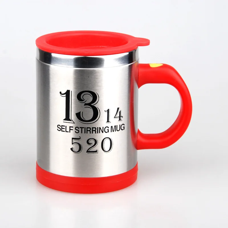 Wholesale Vacuum Electric Stirring Cup Automatic Coffee Cup Stainless Steel Mug Cup