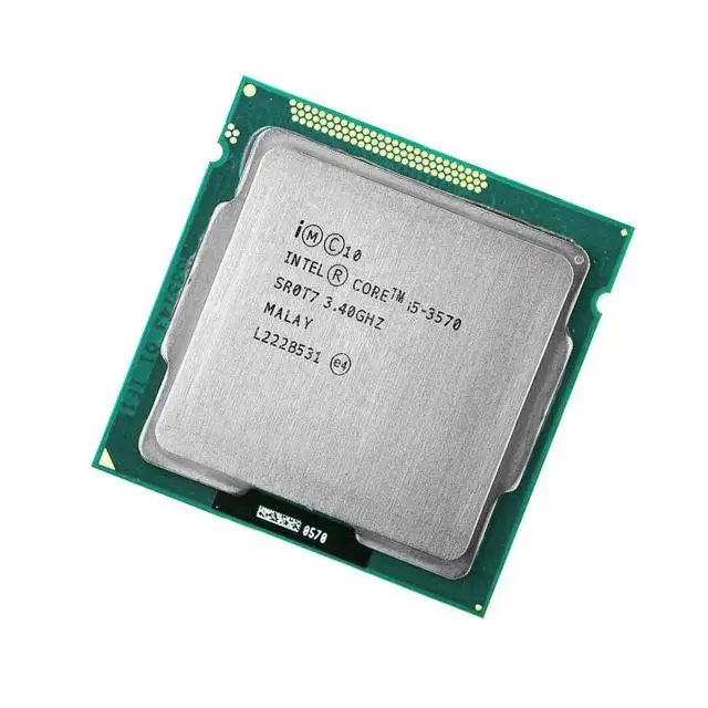 Детали для компьютера JOEGE четырехъядерный процессор intel i5 3570 3 4 ГГц L3 = 6M 77 Вт разъем LGA 1155 рабочий настольного