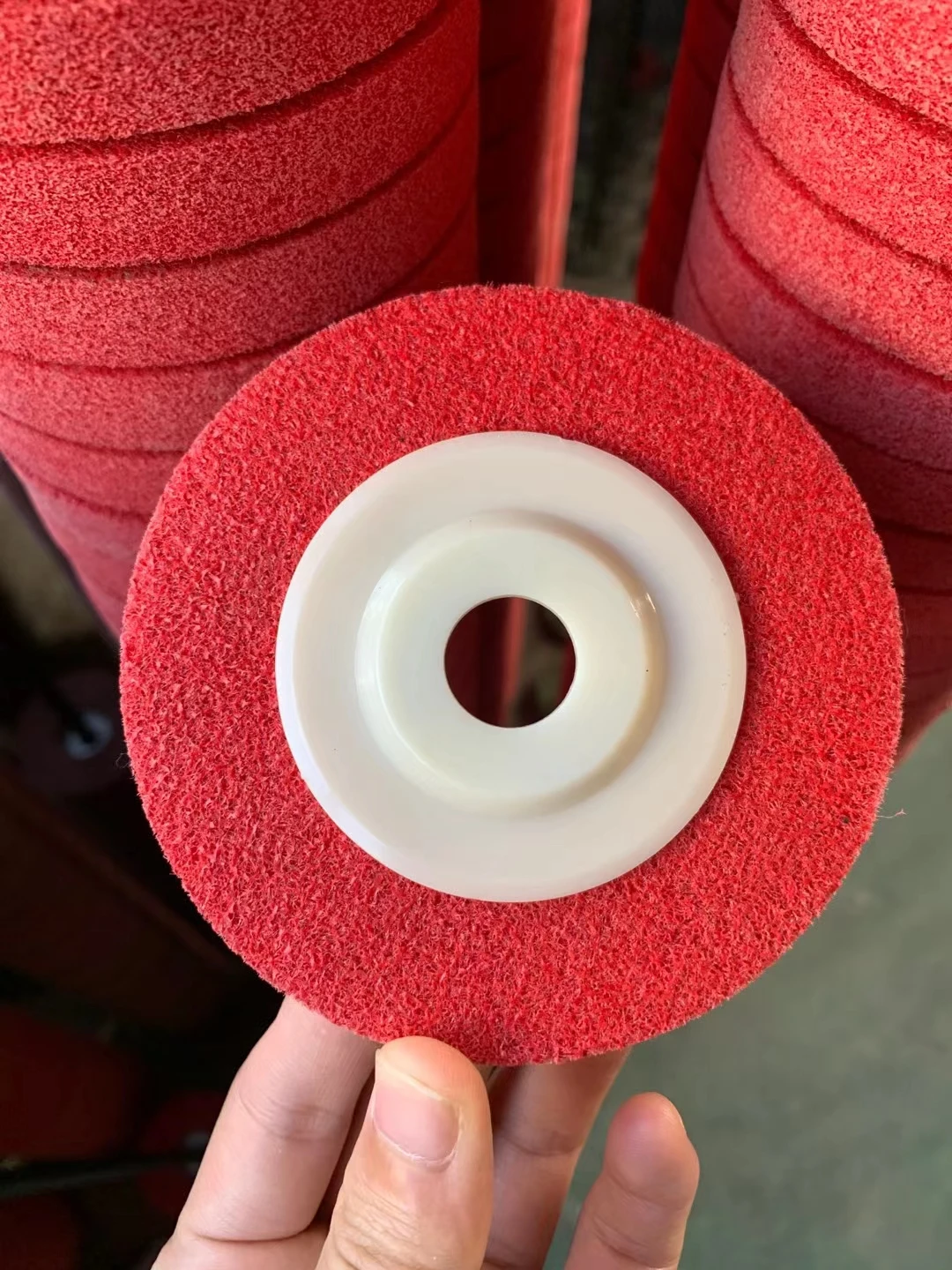 Factory Supply High Quality Abrasive Non Woven Polishing wheel