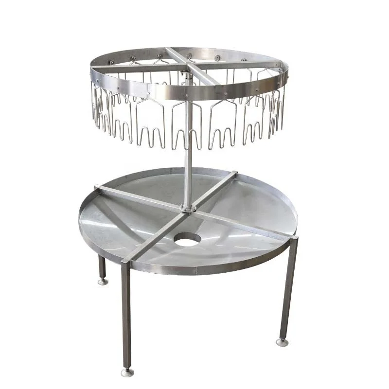 2022 hot sale 100-300BPH  small capacity poultry chicken evisceration table  for poultry for sale