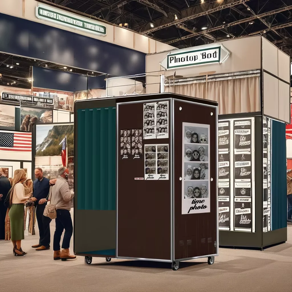 Factory Direct Good Price Coin Operated Automatic Passport ID Photo Booth with LED Enclosure