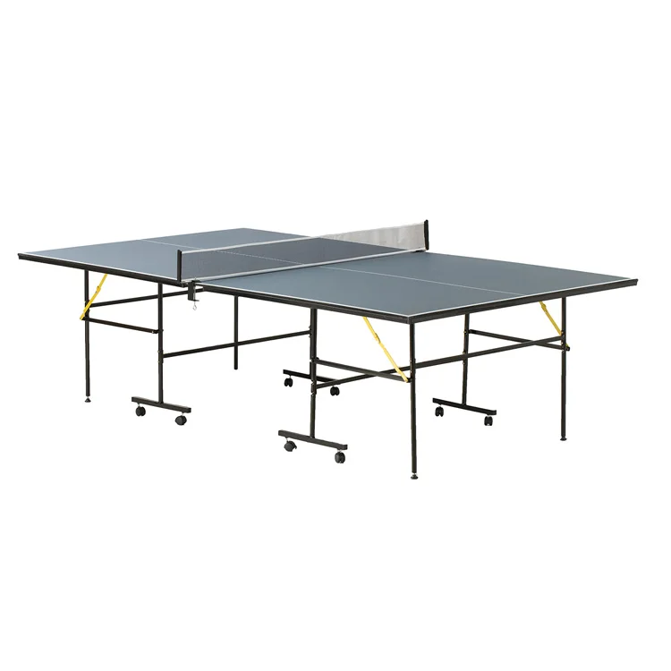 Durable Using Various 274x152.5x76cm Folding Standard Indoor Pingpong Table