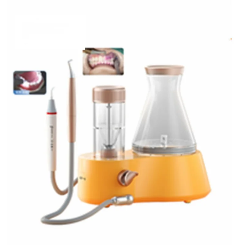 Original AP-B 2 In 1 Dental Scaler And Air Polisher Teeth Whitening Supragingival & Subgingival Mode WIth Detachable Handpiece