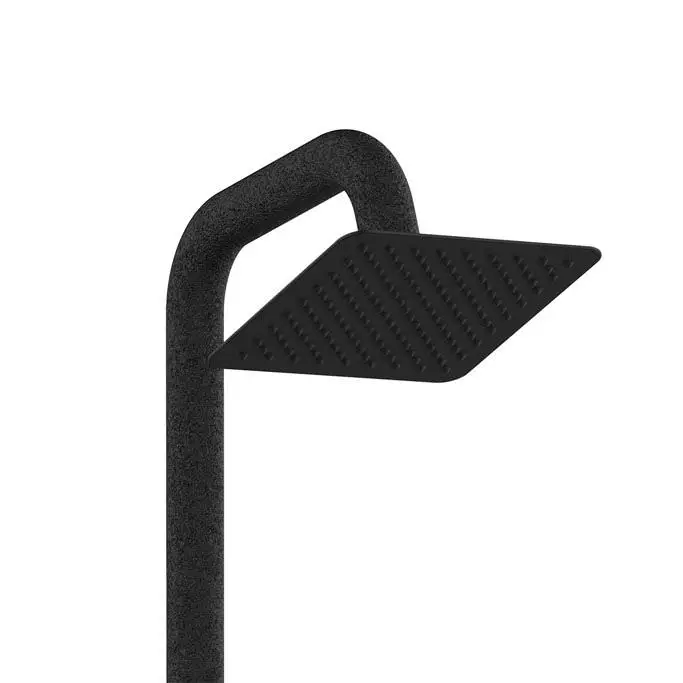 Best Selling Italian Design Sined Dino Outdoor Hot Solar Shower With Aluminium Base And Steel Pipe