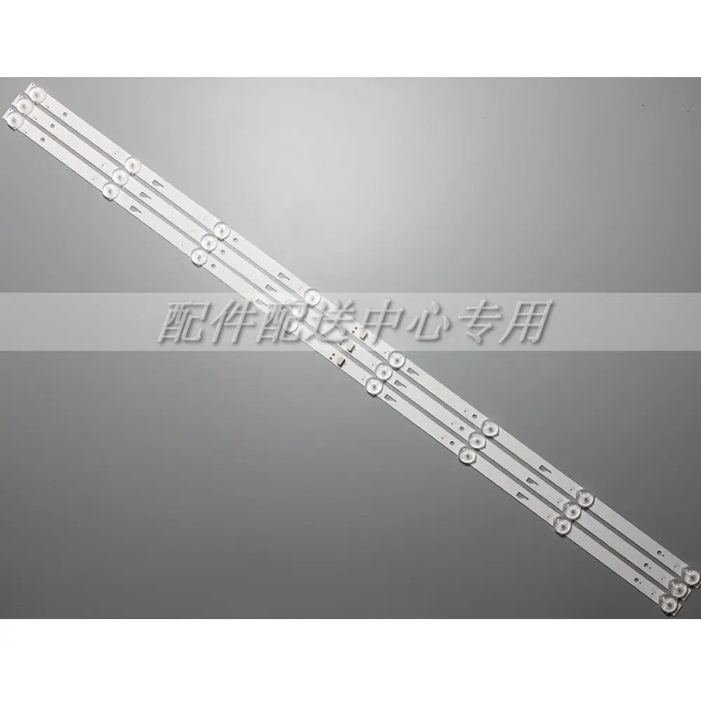 3pcs x 43 inch LED Backlight for TOSHIBA TCL TV 43L1600C 43L2600C 43L26CMC L43E9600 JL.D43081330-140FS-M 8-LEDs 3V
