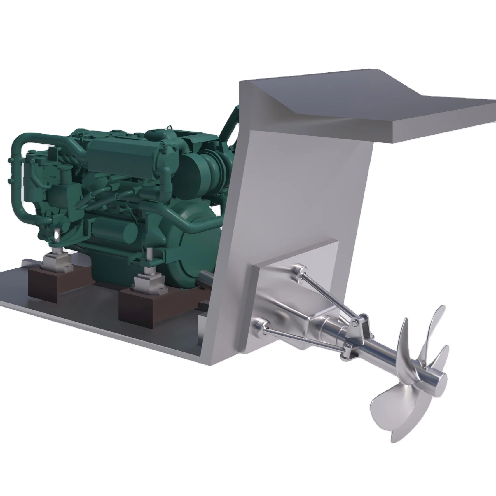 TOFOO High quality Speed Semi-Submerged Propeller  producing design boats surface drive marine stern drive